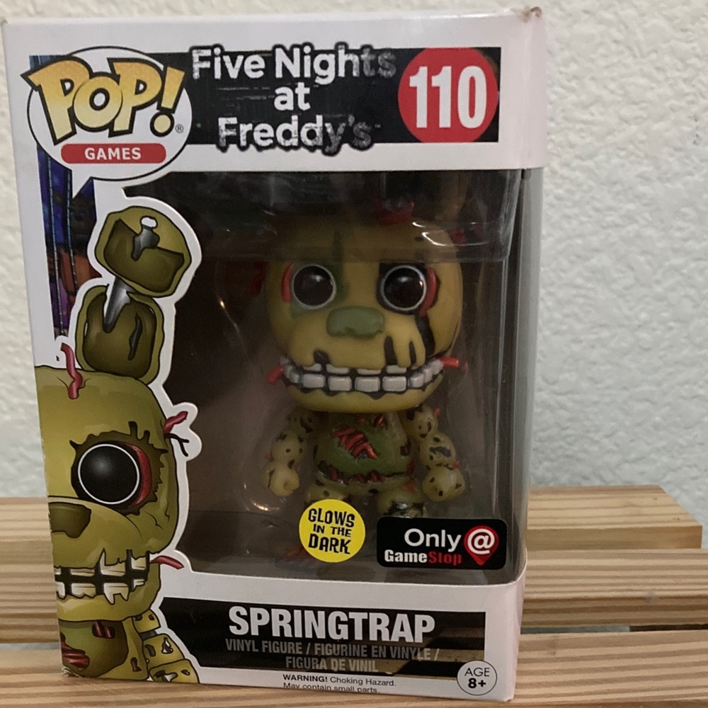 Funko Pop! Games Springtrap Figure - Green and Black - Picture 1 of 4